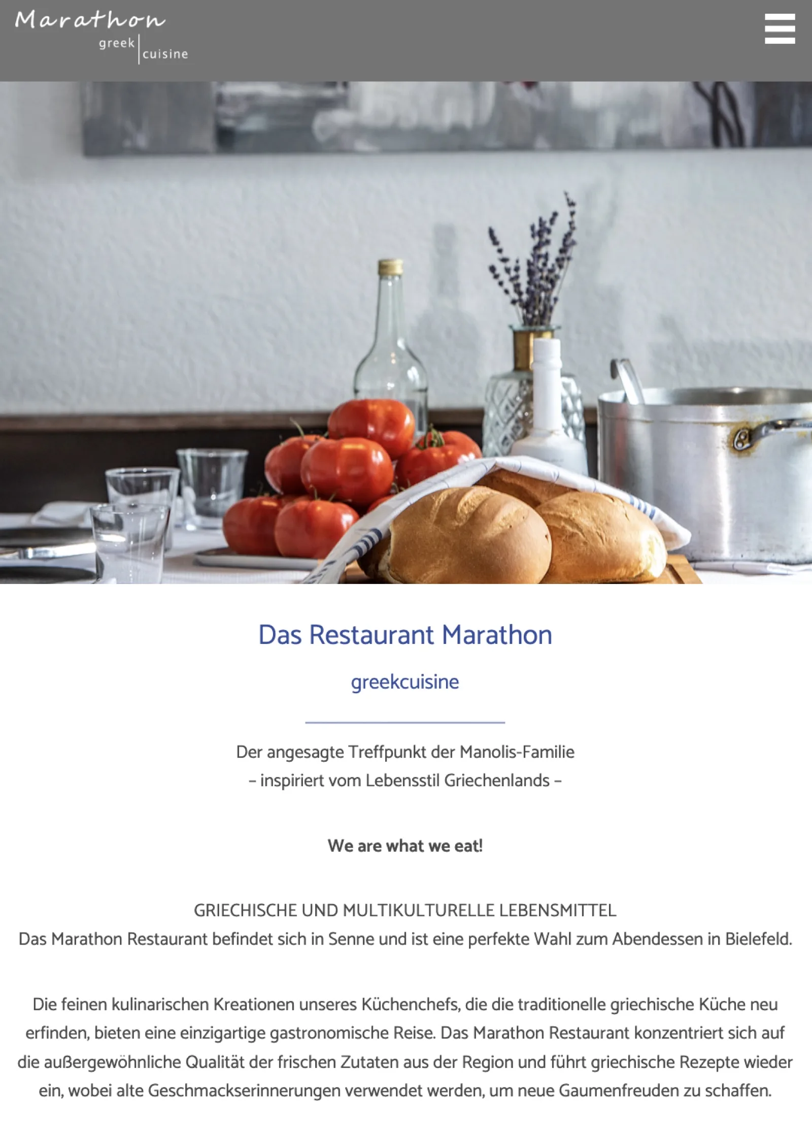 Die alte Marathon-Website